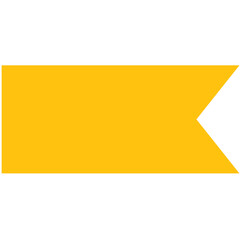 Digital png illustration of yellow badge with copy space on transparent background