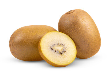 kiwi gold isolated on transparent png