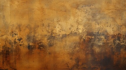 Obraz na płótnie Canvas vintage wall gold background, Rusty backdrop. metal old grunge rusty texture,