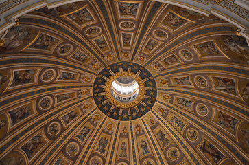 dome of the pantheon - obrazy, fototapety, plakaty