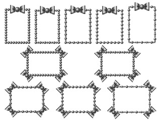 金属、石、リボンF2-1