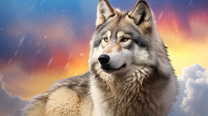 Obraz premium dog HD 8K wallpaper Stock Photographic Image 