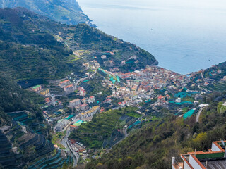 Amalfi Coust area of Southern Italy