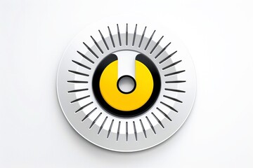 bstract technology digital keyhole ,high tech multicolor button