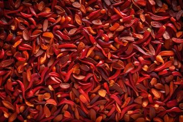 Fototapete Rund red hot chili peppers © qaiser
