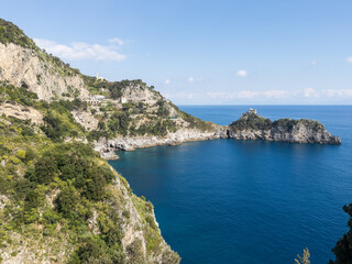 Fototapeta na wymiar Amalfi Coust area of Southern Italy