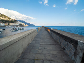 Obraz premium The Amalfi Coast of Italy