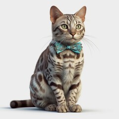 Fototapeta premium cat isolated on white