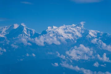 Cercles muraux Dhaulagiri Views From Nepal The Roof Of The World