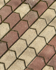 Paving slabs as an abstract background. Texture