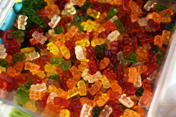 Sweet shop. Multicolored sweets for children