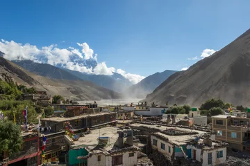 Photo sur Plexiglas Dhaulagiri Kagbeni landscape, Nepal