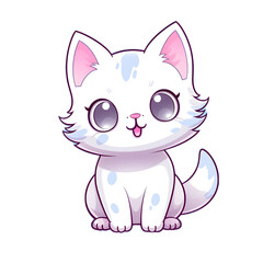 Obraz premium 宇宙に憧れる子猫