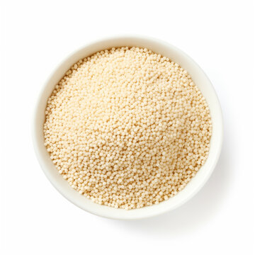 Quinoa picture white background