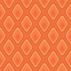Japanese Diamond Mosaic Vector Seamless Pattern