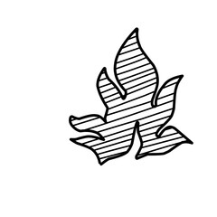 Hand Drawn Fire Icon 