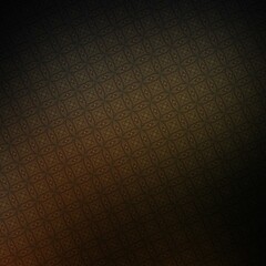 Abstract brown background with a pattern of geometric elements, design element