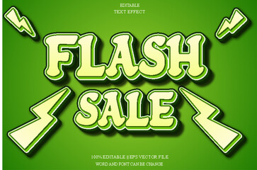 Flash sale Editable Text Effect Emboss Gradient Style