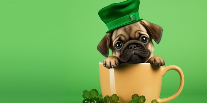 st patricks day dog