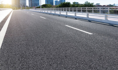 Background of empty asphalt road