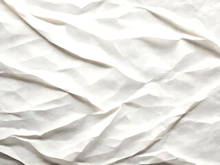 Beige crumpled paper background Generative ai design

