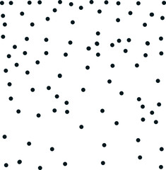 Simple black big dots or screentone