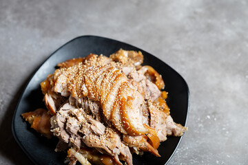Jokbal, Korean pig trotters dish 