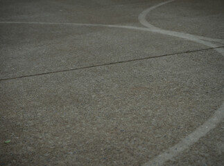 Fototapeta premium Closeup of Sidewalk with Circles