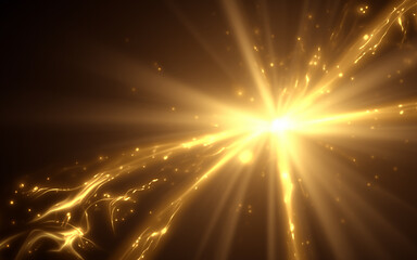 Obraz premium Optical Flares for Video Effect