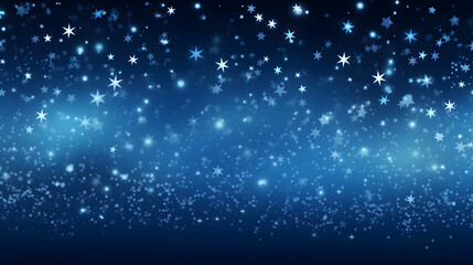 Obraz premium blue christmas background