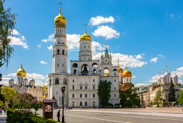 Abwaschbare Fototapete Moskau Ivan the Great Bell Tower in Moscow Kremlin, Russia