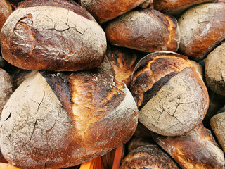St. Galler Bread - a bread type made of rye flour and semi-white flour with a compact crumb and...
