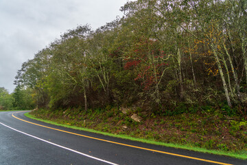 Blue Ridge Parkway, Famous Road linking Shenandoah National Park to Great Smoky Mountains National Park