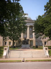 Fototapeta na wymiar North Carolina State Capitol, in Raleigh, North Carolina