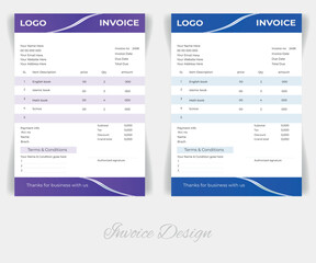 Invoice Design Template