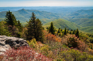 Blue Ridge Parkway, Famous Road linking Shenandoah National Park to Great Smoky Mountains National Park