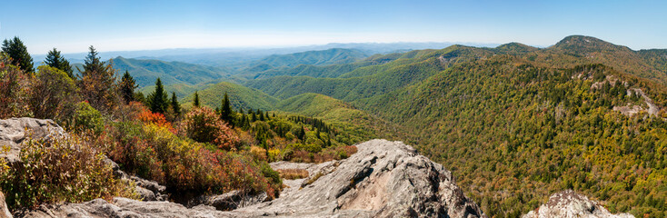Blue Ridge Parkway, Famous Road linking Shenandoah National Park to Great Smoky Mountains National Park