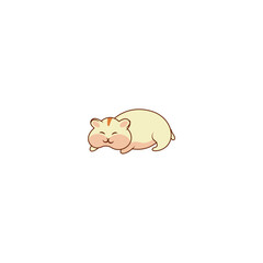 cute vector capybara with sunglasses wild