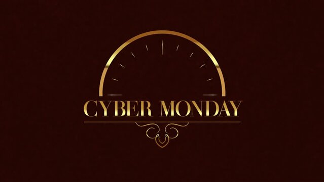 The countdown to Cyber Monday begins, symbolized by a prominent clock set against the vastness of dark space. A compelling union of holiday promotions and the infinite cosmos