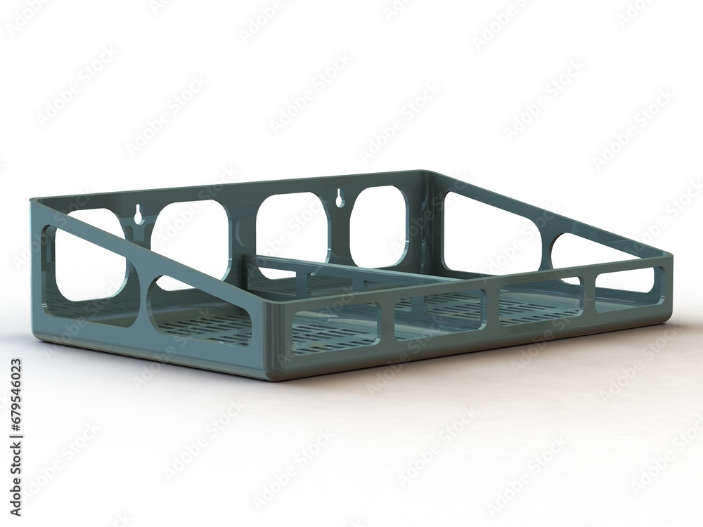 Poster wall mounted multi purpose shelf 3d print model