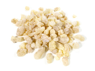 Weihrauch Steine weiß