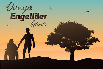 WORLD DISABLED DAY FOR A LIFE WITHOUT DISABILITIES