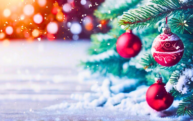 Fototapeta na wymiar blue christmas background, christmas tree background, blue christmas background with snowflakes