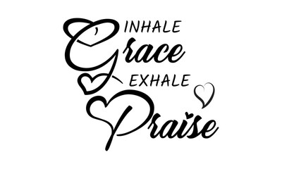 Christian Faith, Typography for print or use as poster, card, flyer or T Shirt