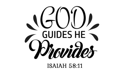 Christian Faith, Typography for print or use as poster, card, flyer or T Shirt