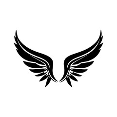 wing isolated vector