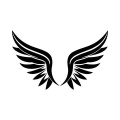 wing isolated vector