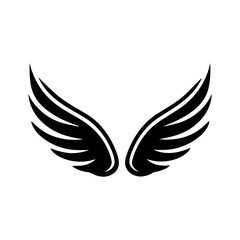 wing isolated vector