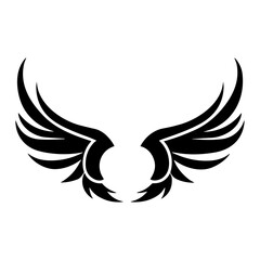 wing isolated vector