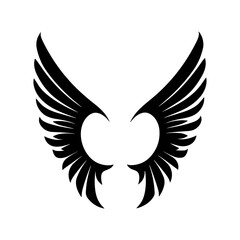 wing isolated vector